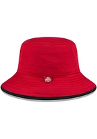 New Era Ohio State Buckeyes Red Tech Mens Bucket Hat