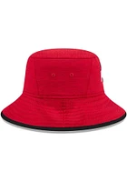 New Era Ohio State Buckeyes Red Tech Mens Bucket Hat