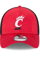 New Era Cincinnati Bearcats Mens Red 2T Tech Neo 39THIRTY Flex Hat