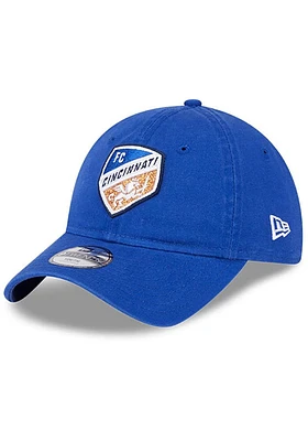 New Era FC Cincinnati Blue Evergreen W Glitter JR 9TWENTY Youth Adjustable Hat