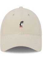 New Era Cincinnati Bearcats White Cozy Sherpa 9FORTY Womens Adjustable Hat