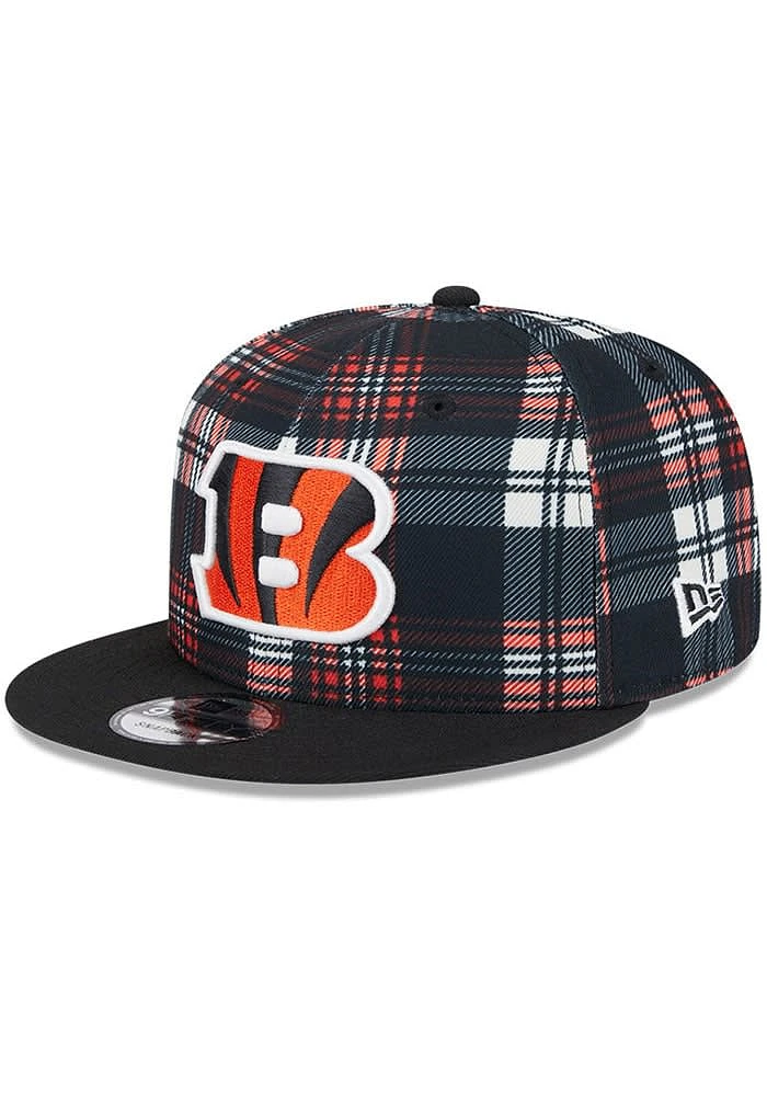 New Era Cincinnati Bengals Black 2024 Sideline Statement JR 9FIFTY Youth Snapback Hat