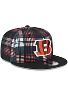 New Era Cincinnati Bengals Black 2024 Sideline Statement JR 9FIFTY Youth Snapback Hat