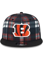 New Era Cincinnati Bengals Black 2024 Sideline Statement JR 9FIFTY Youth Snapback Hat