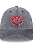 New Era Cincinnati Reds Rugged Team 9TWENTY Adjustable Hat - Black