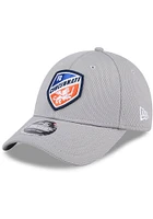 New Era FC Cincinnati Evergreen GRA Stretch 9FORTY Adjustable Hat - Grey