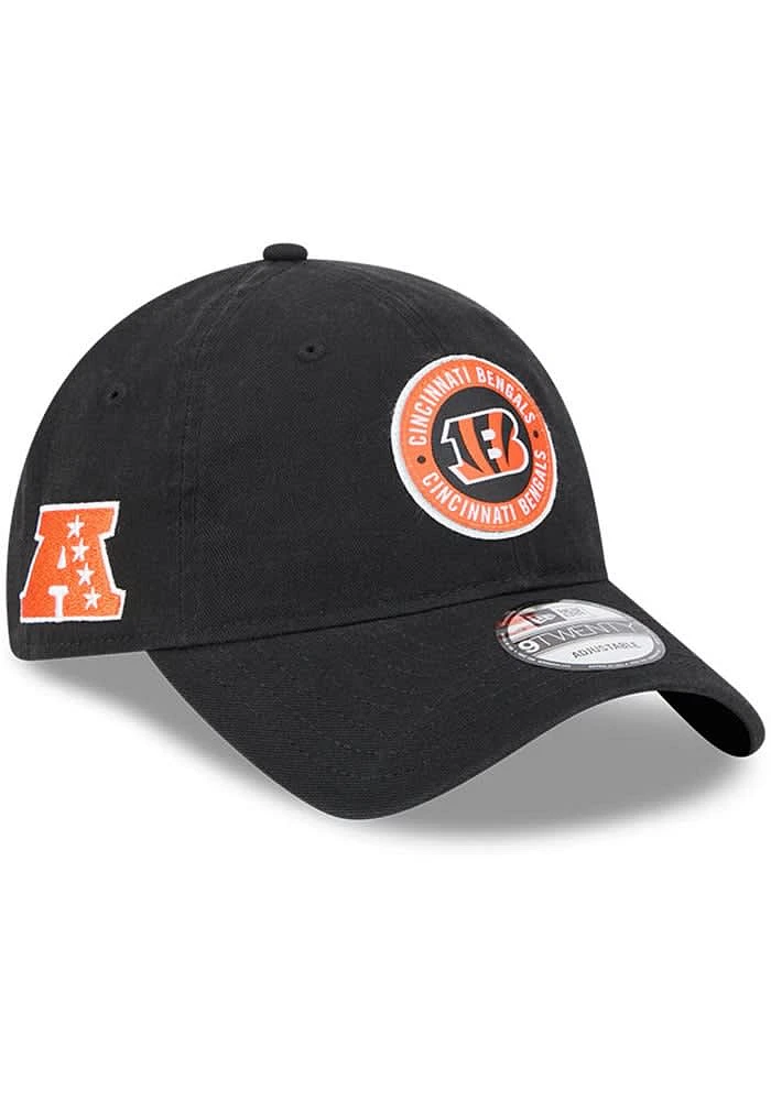 New Era Cincinnati Bengals 2024 Sideline 9TWENTY Adjustable Hat - Black