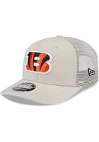 New Era Cincinnati Bengals Canvas Trucker LP 9FIFTY Adjustable Hat