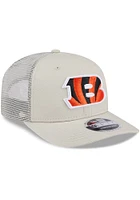 New Era Cincinnati Bengals Canvas Trucker LP 9FIFTY Adjustable Hat