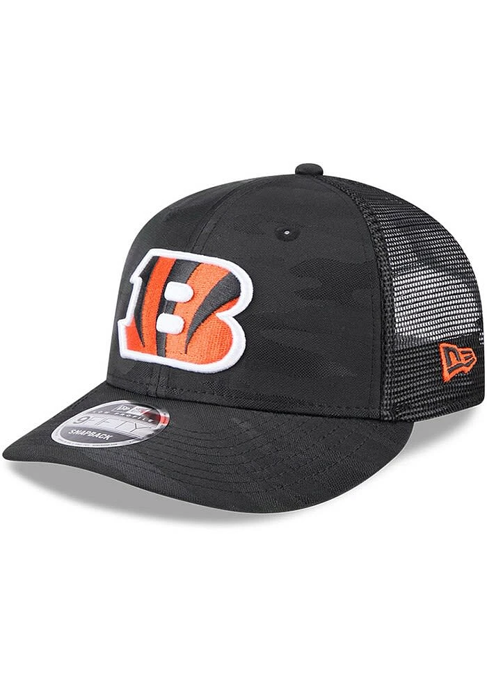 New Era Cincinnati Bengals Camo LP 9FIFTY Adjustable Hat - Black