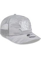 New Era Cincinnati Bengals Tonal Camo LP 9FIFTY Adjustable Hat - Grey