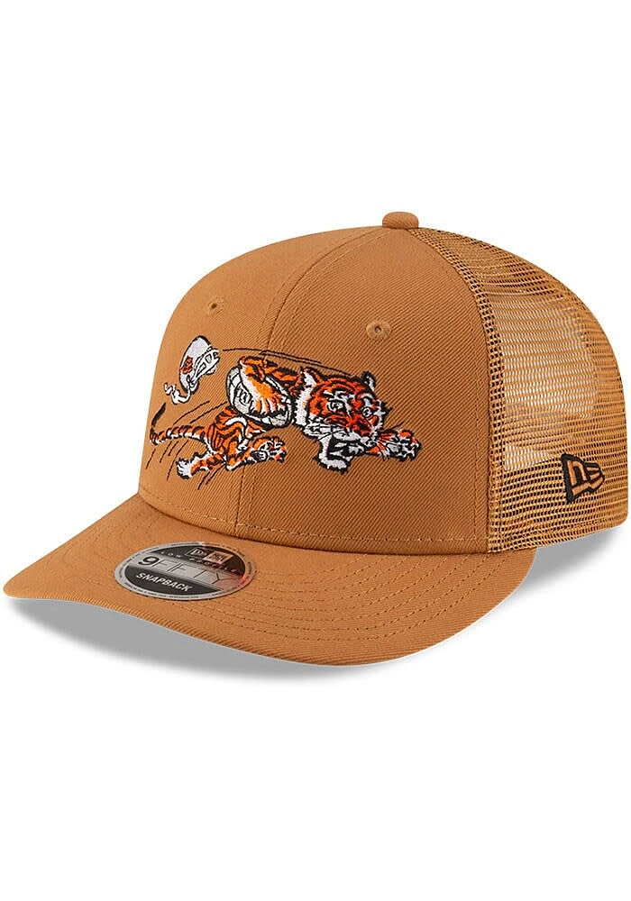 New Era Cincinnati Bengals Color Pack LP 9FIFTY Adjustable Hat - Brown