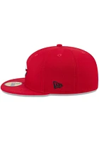 New Era Cincinnati Reds Mens Red Pennant 59FIFTY Fitted Hat