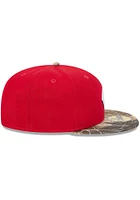 New Era Cincinnati Reds Mens Red Camo Visor 59FIFTY Fitted Hat