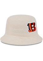 New Era Cincinnati Bengals White Cozy Sherpa Mens Bucket Hat