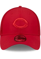 New Era Cincinnati Reds Mens Red OTC Team Tone 39THIRTY Flex Hat