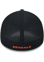 New Era Cincinnati Bengals Mens Black Team Tone 39THIRTY Flex Hat