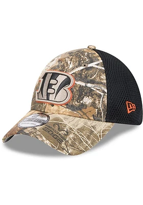 New Era Cincinnati Bengals Mens Green Camo 39THIRTY Flex Hat