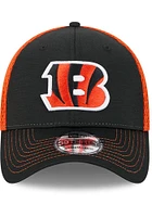 New Era Cincinnati Bengals Mens Black 2T Tech Neo 39THIRTY Style Flex Hat