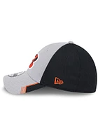 New Era Cincinnati Bengals Mens Grey Visor Trim 39THIRTY Flex Hat