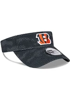 New Era Cincinnati Bengals Mens Black 2024 Sideline Adjustable Visor