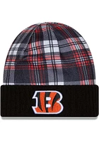 New Era Cincinnati Bengals Black 2024 Sideline Statement Cuff Mens Knit Hat