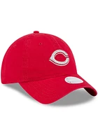 New Era Cincinnati Reds Red Logo Glitz 9TWENTY Womens Adjustable Hat