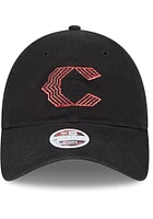 New Era Cincinnati Reds Black Evergreen W Glitter 9TWENTY Womens Adjustable Hat