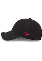 New Era Cincinnati Reds Black Evergreen W Glitter 9TWENTY Womens Adjustable Hat