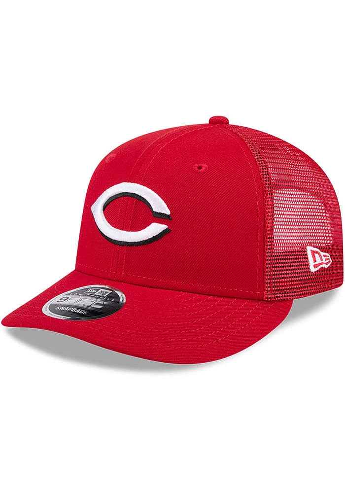 New Era Cincinnati Reds Trucker LP 9FIFTY Adjustable Hat - Red