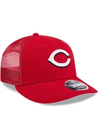 New Era Cincinnati Reds Trucker LP 9FIFTY Adjustable Hat - Red