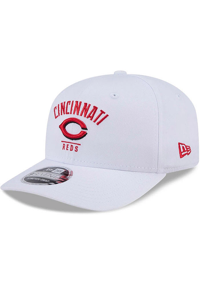 New Era Cincinnati Reds Stretch 9SEVENTY Adjustable Hat - White