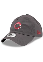 New Era Cincinnati Reds Casual Classic Adjustable Hat - Graphite