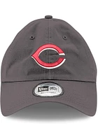 New Era Cincinnati Reds Casual Classic Adjustable Hat - Graphite