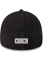 New Era Cincinnati Reds Mens Black NEO 39THIRTY Design Flex Hat