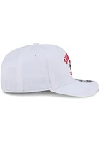 New Era Ohio State Buckeyes Team Wordmark & Logo Stretch 9SEVENTY Adjustable Hat - White