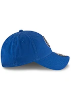 New Era Dallas Mavericks Core Classic 9TWENTY Adjustable Hat - Blue