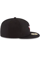 New Era Chicago Bulls Mens Black 59FIFTY Fitted Hat