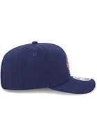 New Era Columbus Blue Jackets 9SEVENTY Stretch Snap Adjustable Hat - Blue