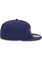 New Era Columbus Blue Jackets Mens 59FIFTY Polyester Fit Fitted Hat