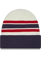 New Era Columbus Blue Jackets Blue Vintage Cuff Knit Mens Knit Hat