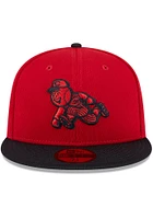 New Era Cincinnati Reds Mens 2025 Clubhouse Modern Crown 59FIFTY Fitted Hat
