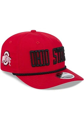 New Era Ohio State Buckeyes 9SEVENTYSS Adjustable Hat - Red