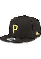 New Era Pittsburgh Pirates Black 9FIFTY Modern Mens Snapback Hat