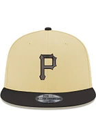 New Era Pittsburgh Pirates Gold 9FIFTY Mens Snapback Hat