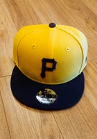 New Era Pittsburgh Pirates Gold 9FIFTY Mens Snapback Hat