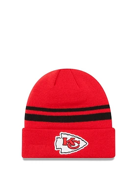 New Era Kansas City Chiefs Red Cuff Mens Knit Hat