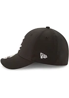 New Era Chicago White Sox Mens Black Team Classic 39THIRTY Flex Hat