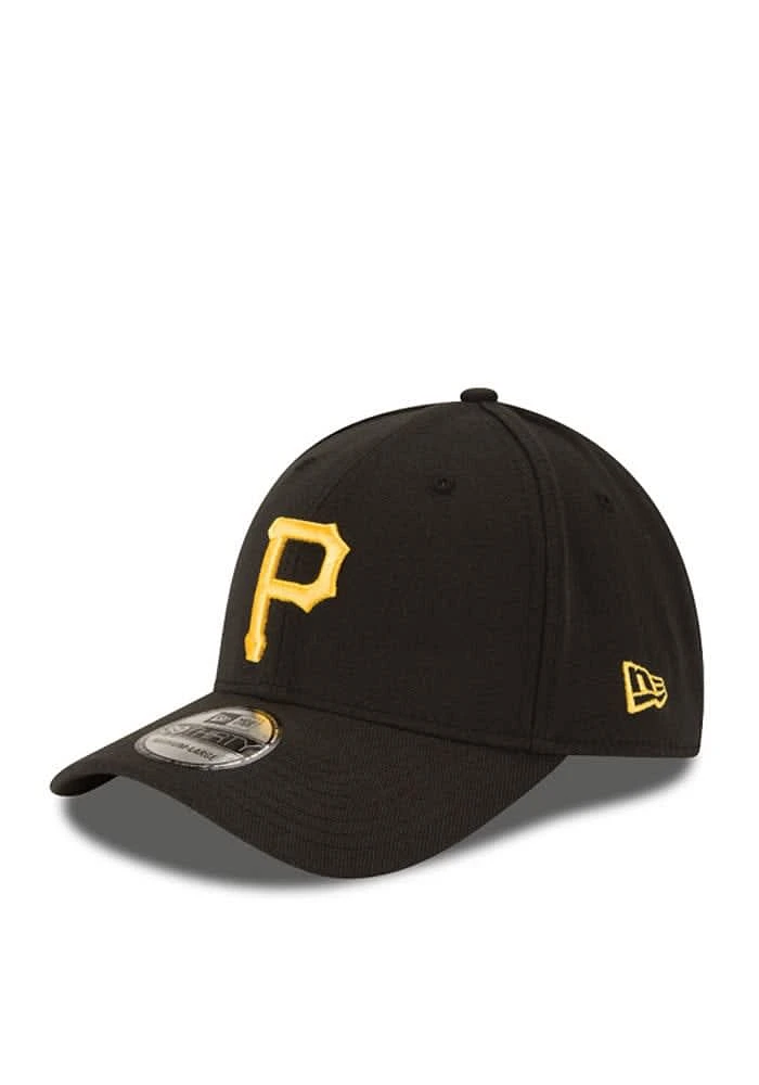 New Era Pittsburgh Pirates Black Team Classic 39THIRTY Youth Flex Hat