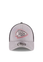 New Era Kansas City Chiefs Mens Grey Grayed Out Neo 2 39THIRTY Flex Hat